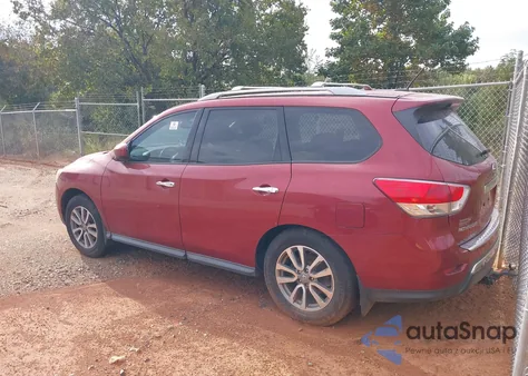 2015 Nissan Pathfinder Sv из США, поврежденный, VIN 5N1AR2MNXFC634396